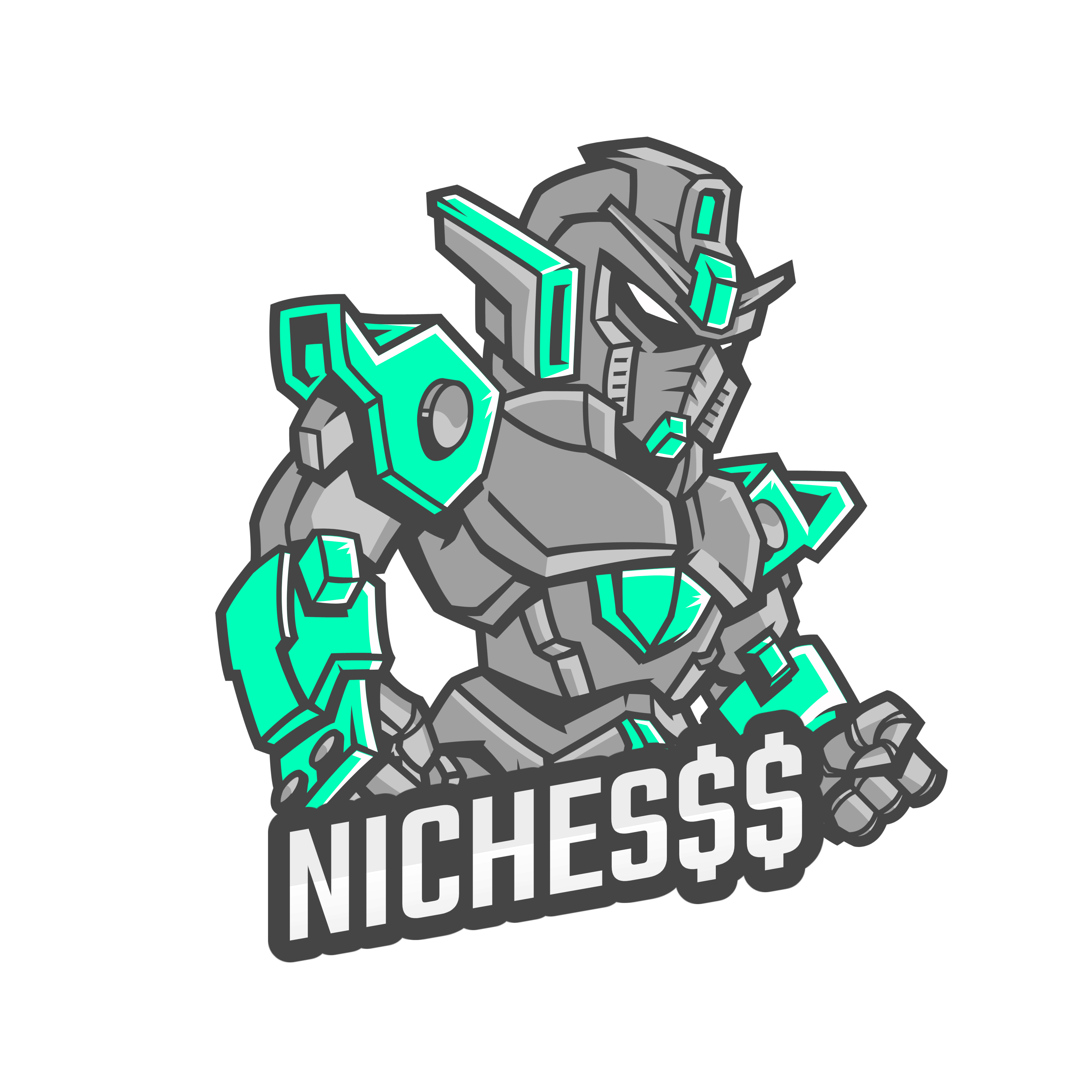 nichesss robot logo