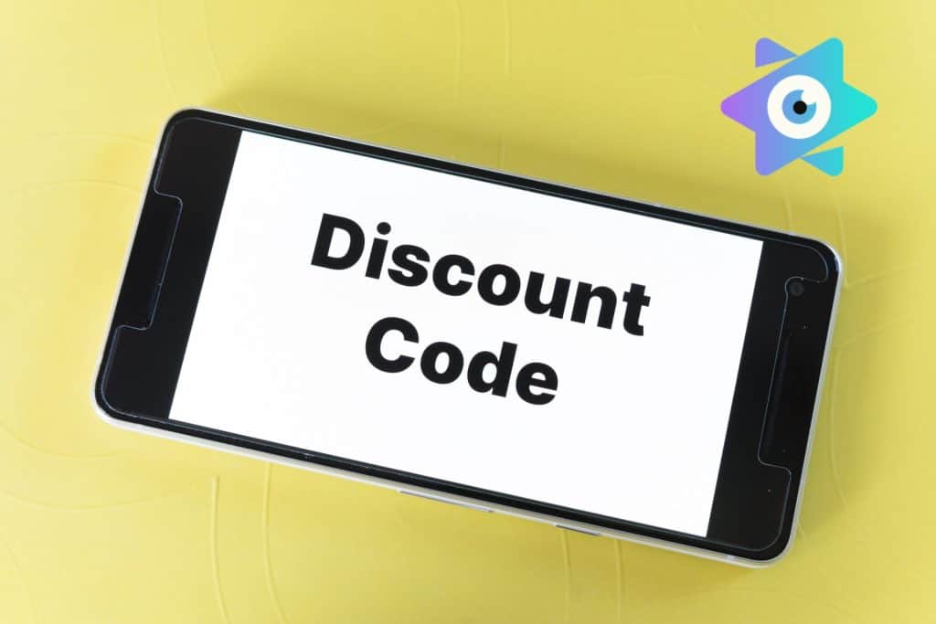 discount code on phone